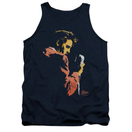 Elvis Presley Shirt Tank Top Quick Paint Navy Tanktop