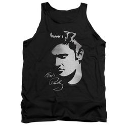 Elvis Presley Shirt Tank Top Simple Face Black Tanktop Elvis Presley Shirt Tank Top Simple Face Black Tanktop
