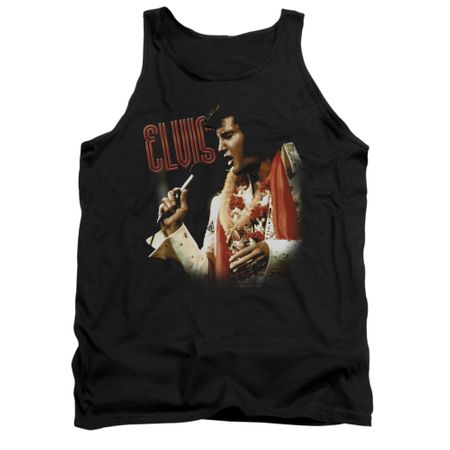 Elvis Presley Shirt Tank Top Soulful Black Tanktop