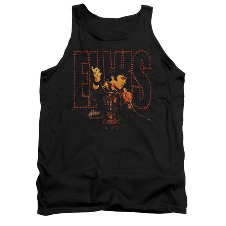 Elvis Presley Shirt Tank Top Take My Hand Black Tanktop