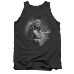 Elvis Presley Shirt Tank Top Trouble Charcoal Tanktop Elvis Presley Shirt Tank Top Trouble Charcoal Tanktop