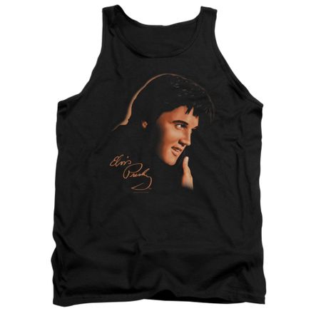 Elvis Presley Shirt Tank Top Warm Portrait Black Tanktop