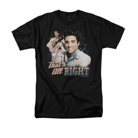 Elvis Presley Shirt That's All Right Black T-Shirt
