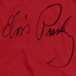 Elvis Presley Signature Sketch Shirts