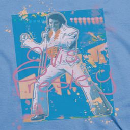 Elvis Presley Splatter Hawaii Shirts