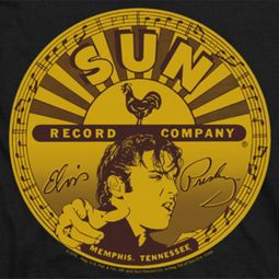 Elvis Presley Sun Records Full Logo Shirts
