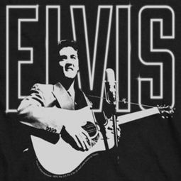 Elvis Presley White Glow Shirts