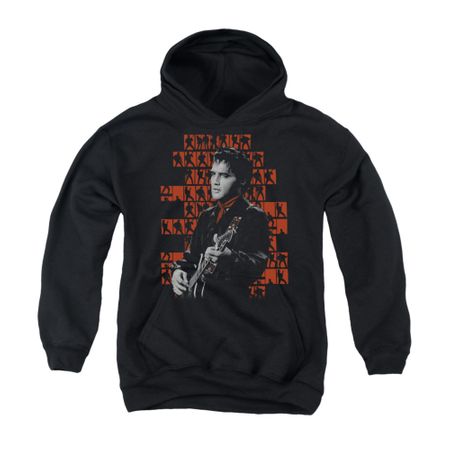 Elvis Presley Youth Hoodie 1968 Black Kids Hoody