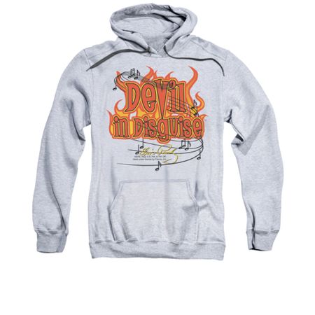 Elvis Presley Youth Hoodie Devil Athletic Heather Kids Hoody