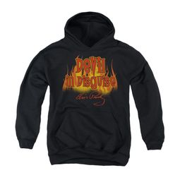 Elvis Presley Youth Hoodie Devil In Disguise Black Kids Hoody Elvis Presley Youth Hoodie Devil In Disguise Black Kids Hoody
