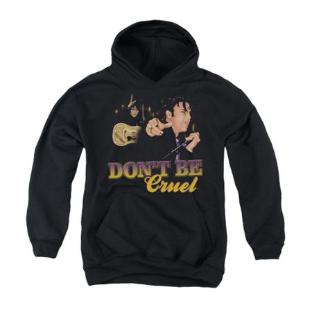 Elvis Presley Youth Hoodie Don't Be Cruel Black Kids Hoody