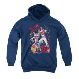 Elvis Presley Youth Hoodie Eagle Navy Kids Hoody Elvis Presley Youth Hoodie Eagle Navy Kids Hoody