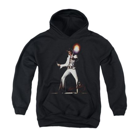 Elvis Presley Youth Hoodie Glorious Black Kids Hoody
