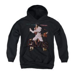 Elvis Presley Youth Hoodie Hit The Lights Black Kids Hoody