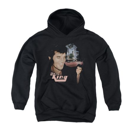 Elvis Presley Youth Hoodie Home Sweet Home Black Kids Hoody