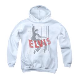 Elvis Presley Youth Hoodie Iconic Pose White Kids Hoody Elvis Presley Youth Hoodie Iconic Pose White Kids Hoody