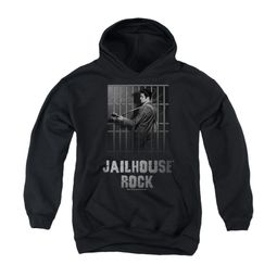 Elvis Presley Youth Hoodie Jailhouse Rock Black Kids Hoody