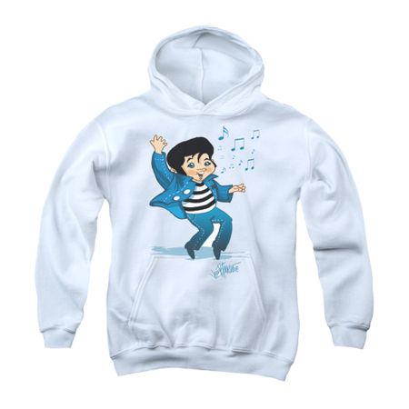 Elvis Presley Youth Hoodie Lil Jailbird White Kids Hoody