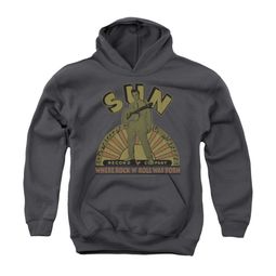 Elvis Presley Youth Hoodie Logo Music Charcoal Kids Hoody Elvis Presley Youth Hoodie Logo Music Charcoal Kids Hoody