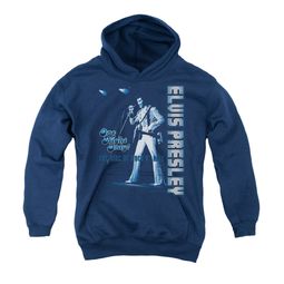 Elvis Presley Youth Hoodie One Night Only Navy Kids Hoody Elvis Presley Youth Hoodie One Night Only Navy Kids Hoody