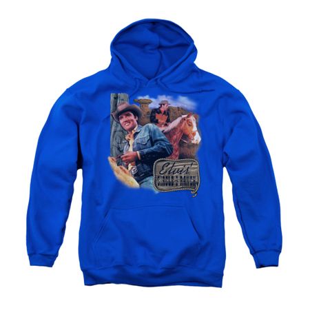 Elvis Presley Youth Hoodie Ranch Royal Blue Kids Hoody