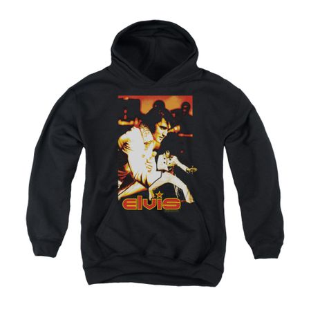 Elvis Presley Youth Hoodie Showman Black Kids Hoody