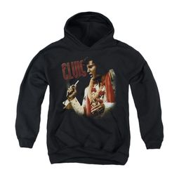 Elvis Presley Youth Hoodie Soulful Black Kids Hoody Elvis Presley Youth Hoodie Soulful Black Kids Hoody