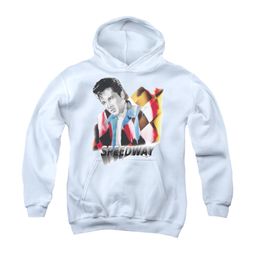 Elvis Presley Youth Hoodie Speedway White Kids Hoody Elvis Presley Youth Hoodie Speedway White Kids Hoody