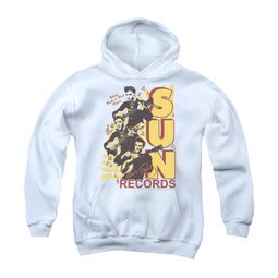 Elvis Presley Youth Hoodie Sun Records Soundtrack White Kids Hoody