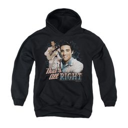 Elvis Presley Youth Hoodie That's All Right Black Kids Hoody