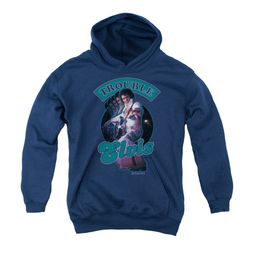 Elvis Presley Youth Hoodie Total Trouble Soundtrack Navy Kids Hoody Elvis Presley Youth Hoodie Total Trouble Soundtrack Navy Kids Hoody