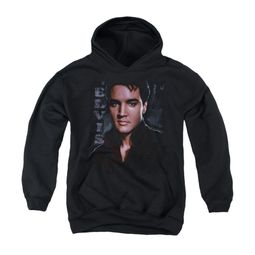 Elvis Presley Youth Hoodie Tough Poster Black Kids Hoody