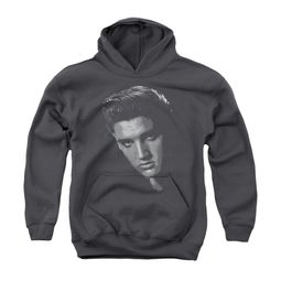 Elvis Presley Youth Hoodie True American Idol Charcoal Kids Hoody Elvis Presley Youth Hoodie True American Idol Charcoal Kids Hoody