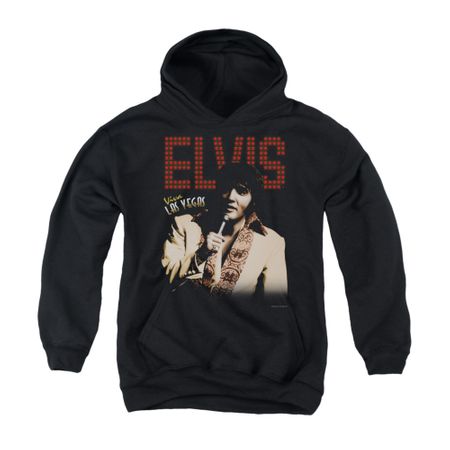 Elvis Presley Youth Hoodie Viva Star Black Kids Hoody