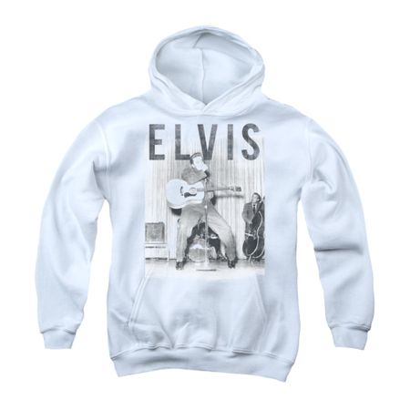 Elvis Presley Youth Hoodie With The Band White Kids Hoody
