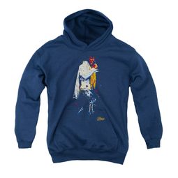 Elvis Presley Youth Hoodie Yellow Scarf Navy Kids Hoody