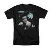 Elvis Shirt - Classic Rock King Teal Portrait Classic Rock - Black