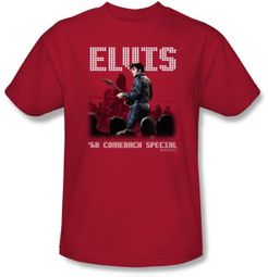 Elvis T-shirt - '68 Comeback Special - Red Elvis T-shirt - '68 Comeback Special - Red