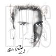 Elvis T-shirt - Classic Rock King Blue Eyes Classic 50s Style - White