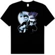 Elvis T-shirt Hillbilly Cat Classic 50s Pose Black Tee