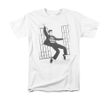 Elvis T-shirt -Jailhouse Black & White Classic - White