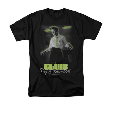 Elvis T-shirt - Practice Makes Perfect - Black