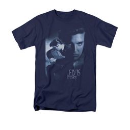 Elvis T-shirt - Reverent Classic Rock - Navy