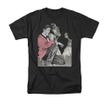 Elvis T-shirt - Rock N Roll Smoke - Black