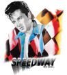 Elvis T-shirt - Speedway Classic Retro - White