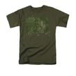 Elvis T-shirt - That 70s Elvis Classic - Green