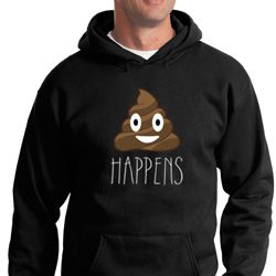 Emoji Shit Happens Hoodie