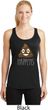 Emoji Shit Happens Ladies Dry Wicking Racerback Tank Top