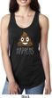 Emoji Shit Happens Ladies Ideal Tank Top