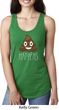 Emoji Shit Happens Ladies Ideal Tank Top